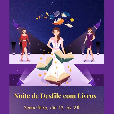 Desfile com Livros na Biblioteca Escolar Anes de Cernache