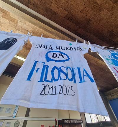 “Estendal da Filosofia” e “Café Filosófico” assinalam Dia Mundial da Filosofia na ESGN