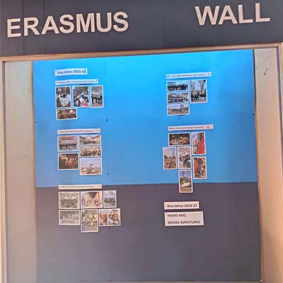 O nosso Erasmus Wall continua a crescer! 