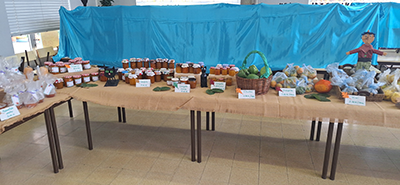 Feira do outono em Aldeia Nova