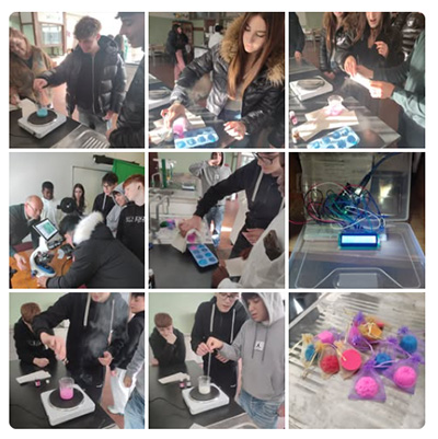 Alunos italianos do programa ERASMUS visitam o Clube Ciência Viva