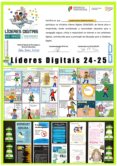 Líderes Digitais 2024-2025 - Certificado de Participação